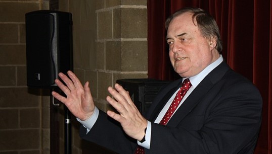 Image:Lord Prescott, who spent time at sea as a steward, was a long time advocate for the UK maritime industry and inducted as an honorary member of Nautilus in 2001. Image: Wikimedia Commons