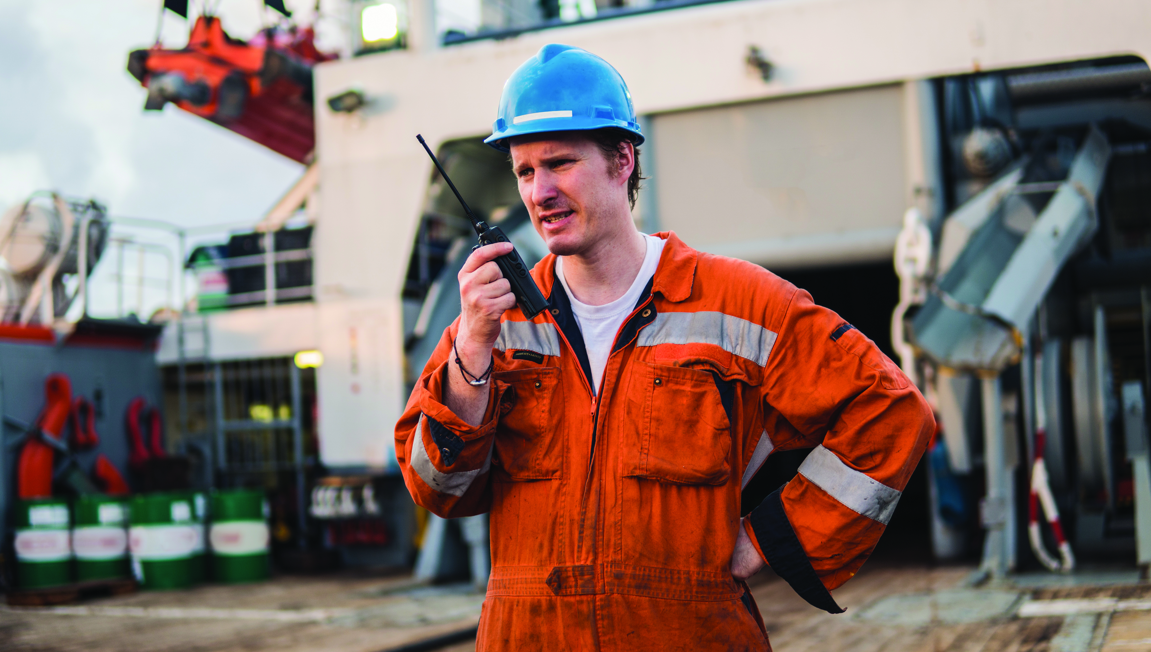 Image:The study, carried out by members of the French Society for Maritime Medicine, says that increasing industrial automation is posing a growing problem.