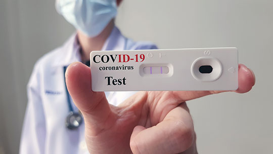 Image:Testing time: The Netherlands will impose mandatory rapid testing for travellers from the United Kingdom and South Africa. 