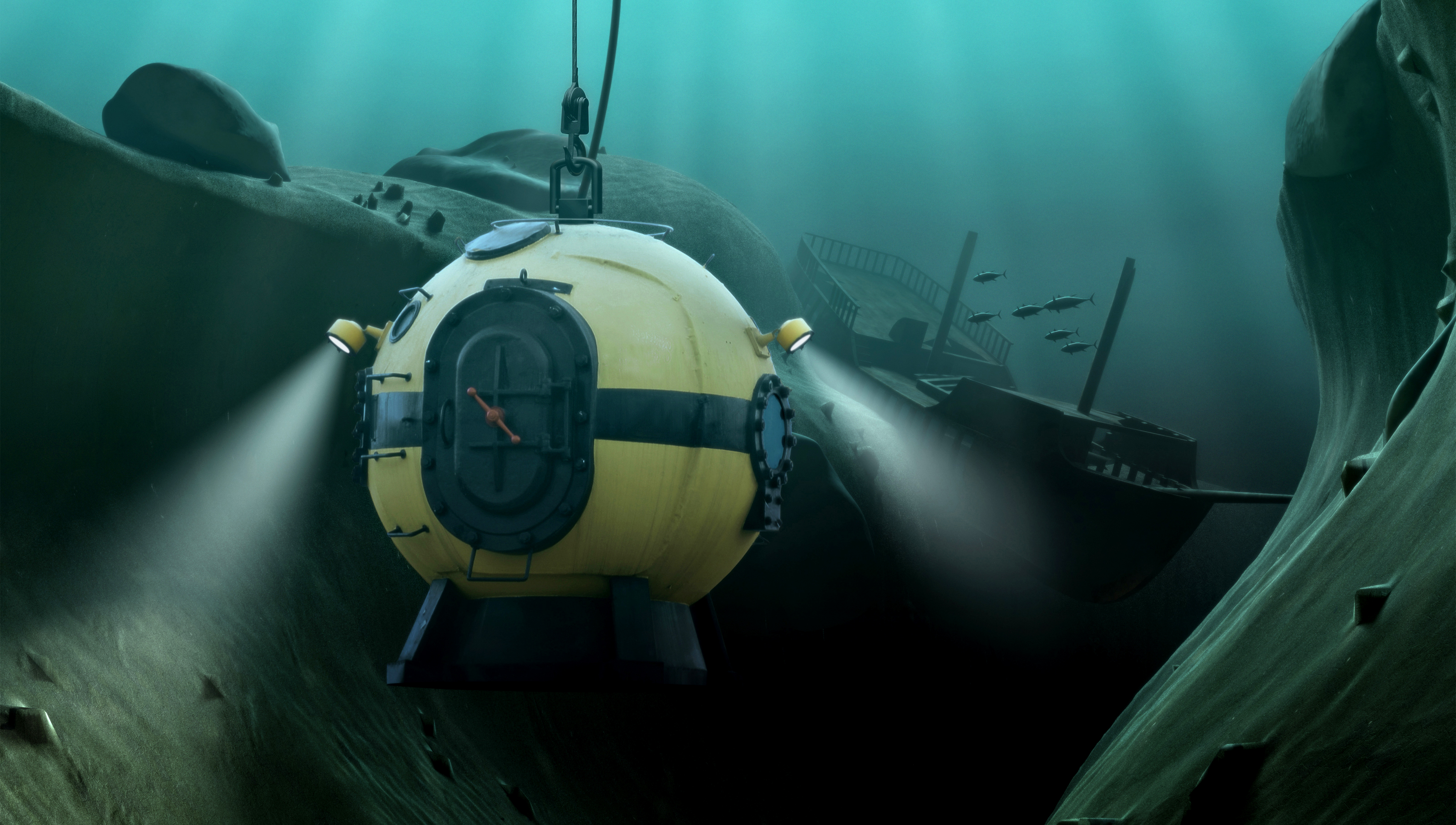 Image:Diving bell Image: Getty Images
