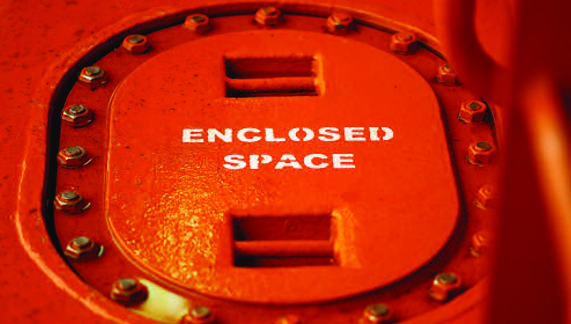 Image:Warning signs: report highlights a fundamental need for seafarers to better recognise what constitutes enclosed spaces on their ships.