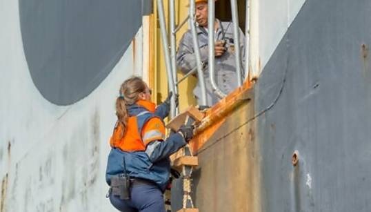 Image:Pilot safety is under the spotlight following recently adopted standards for ladders. Image: IMO/Flickr