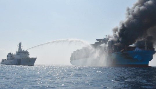 Image:The TSIB wrote that Maersk has taken several steps to prevent a similar accident and it recommends that the company works with other industry organisations to develop new guidelines for the safe carriage and stowage of SDID.