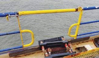 Image:Almost one-quarter of pilot transfer accidents last year were the result of the poor condition of ladders. Image: MAIB