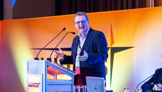 Image:Nautilus general secretary Mark Dickinson: ETF call for better forward-planning and resilience echoes Union's own work. Image: Nautilus International