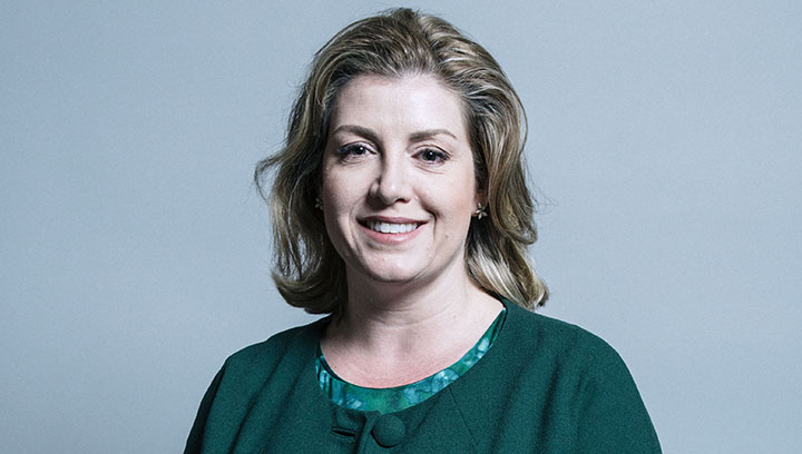 Image:Secretary of State for Defence Penny Mourdant. Image: Wikicommons, Chris McAndrew
