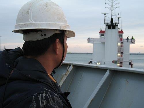 Image:On November two pirates kidnapped nine crew members from Norwegian-flagged MV Bonita while the vessel was at anchor off the coast of Benin in West Africa.