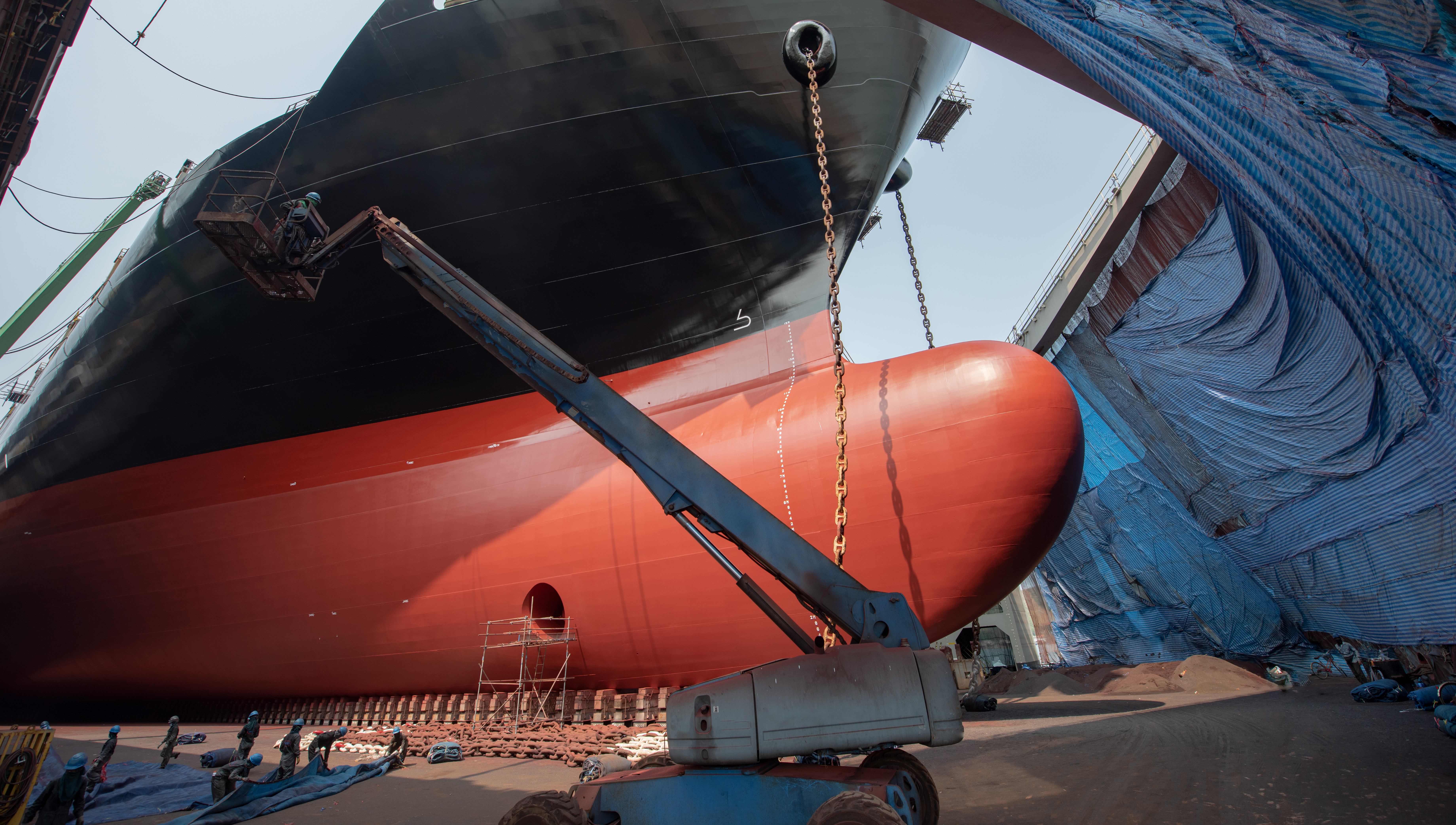 Image:Ship operators don't want to lose income while a ship is pulled out of service to be repaired, the study shows. Image: Getty Images
