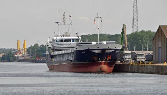 Image:Isle of Man-flagged vessel, the Verity. Image: Marc Ryckaert