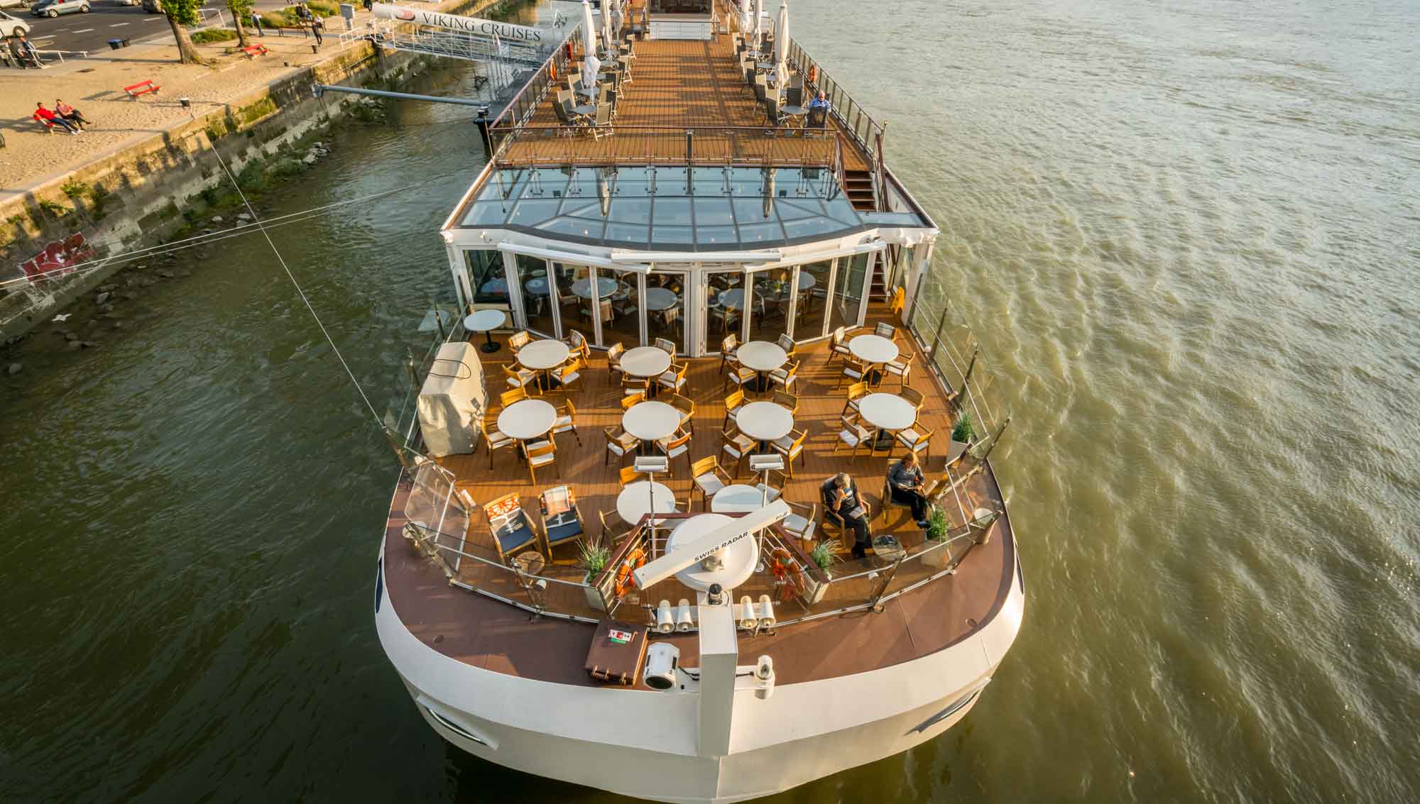 Image:Viking Cruises river cruise vessel in Budapest on the Danube River. Image: Getty Images