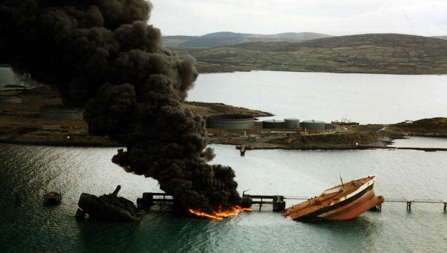 Image:50 people died when a series of explosions ripped through the 121,432dwt tanker Betelgeuse while it was discharging a cargo of Arabian crude at the Gulf Oil terminal  |  Image: Ian Vickery 