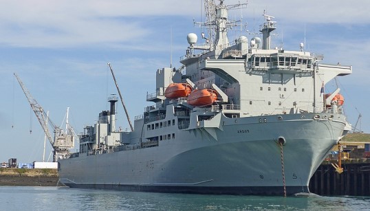 Image:The RFA primary casualty receiving ship Argus. Image: Wikimedia Commons