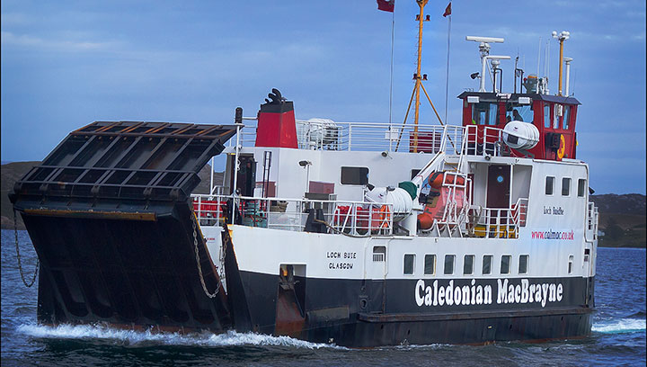Image:Calmac ferry: The Minister's office and Transport Scotland  failed to engage with unions via the STUC.