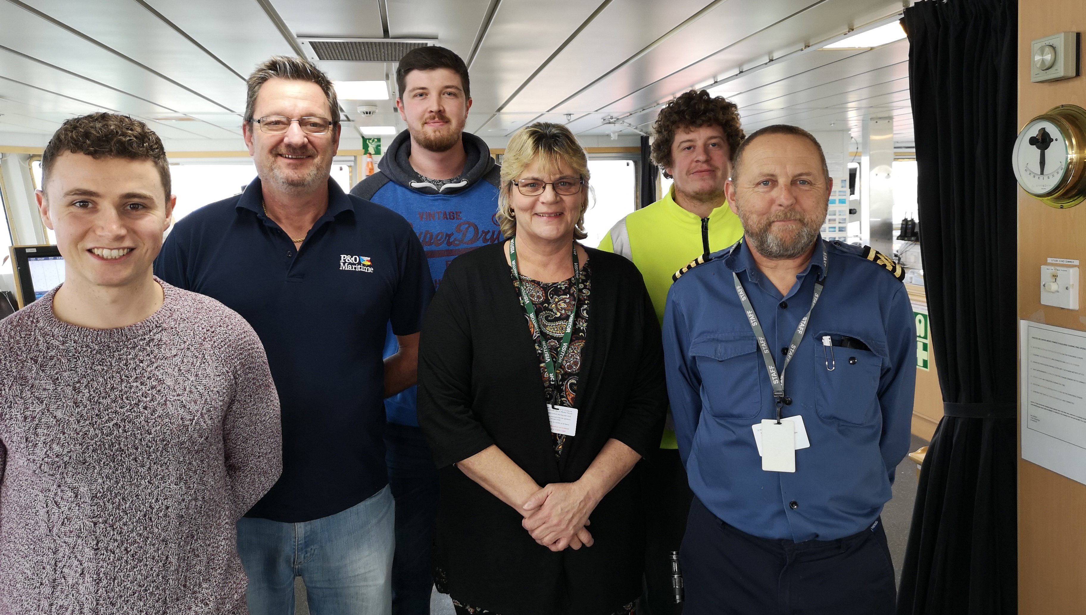 Image:Nautilus Industrial organiser Lisa Carr at a recent Cefas Endeavour crew meeting.