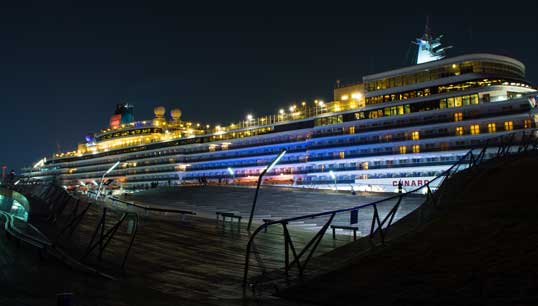 Image:Cunard's Queen Elizabeth - one of the vessels covered in the Carnival UK collective consultation. Image: Getty Images