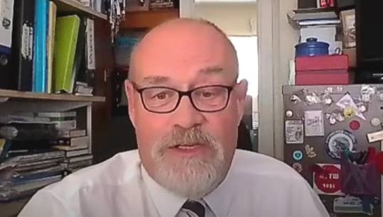Image:Glenn Cairns, a Nautilus strategic organiser, who helped to create the training, explains in a video interview that the new lay rep training is entirely online and can be taken at your own pace. Image: Nautilus International