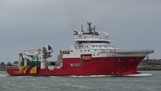 Image:The GMS vessel Global Symphony. Image: Kees Torn