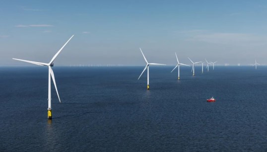Image:The Hornsea 1 windfarm. The Wind of Hope will provide maintenance for Hornsea 2, which will be fully operational in 2022. Image: Orsted