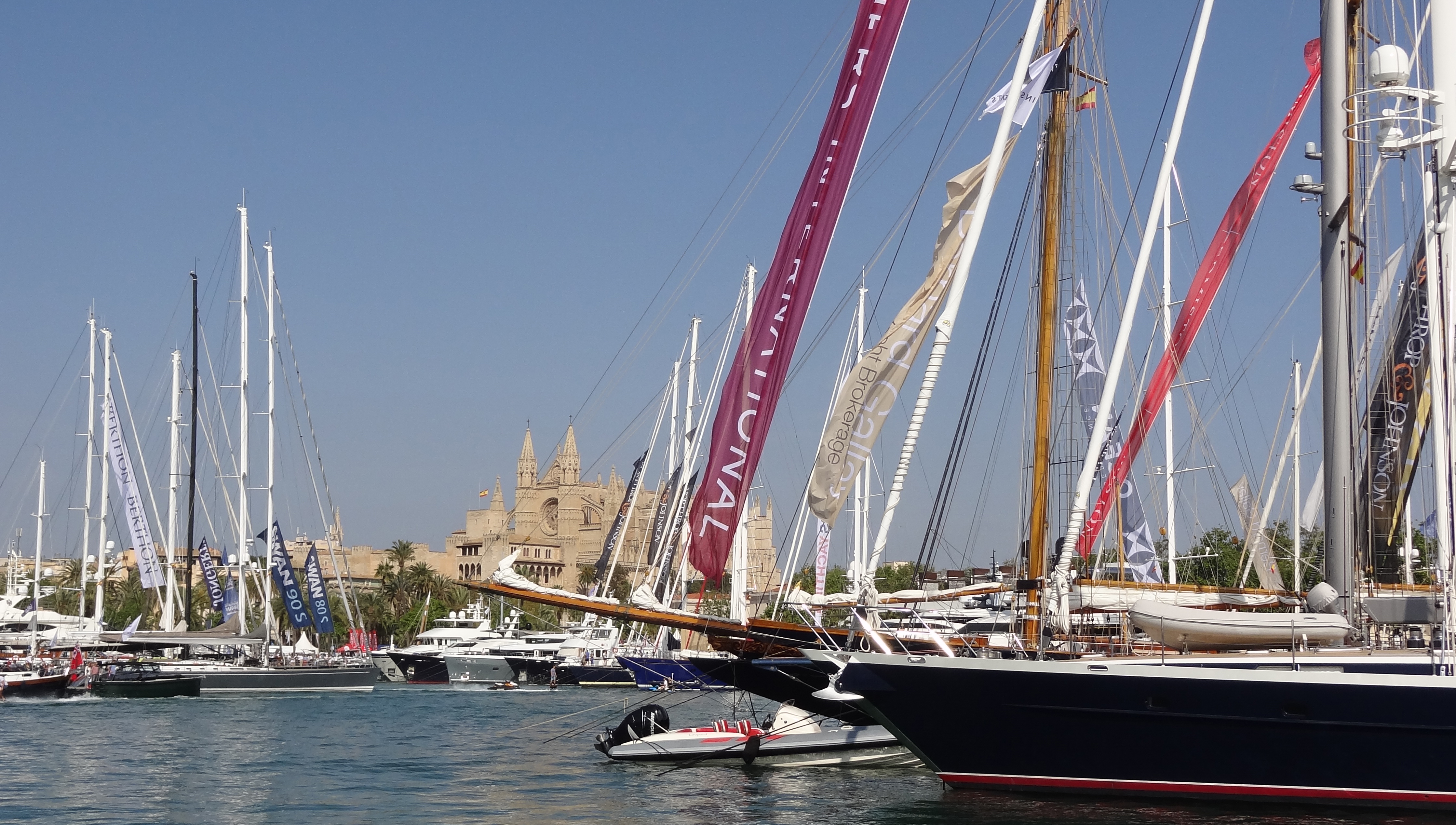 Image:Nautilus was at the 2019 Palma Yacht Show.