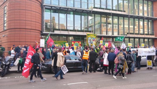 Image:Despite the anger of the public and politicians, P&O Ferries executives continued to insist that the company had made the right choice in illegally laying off 800 workers. Image: Nautilus International