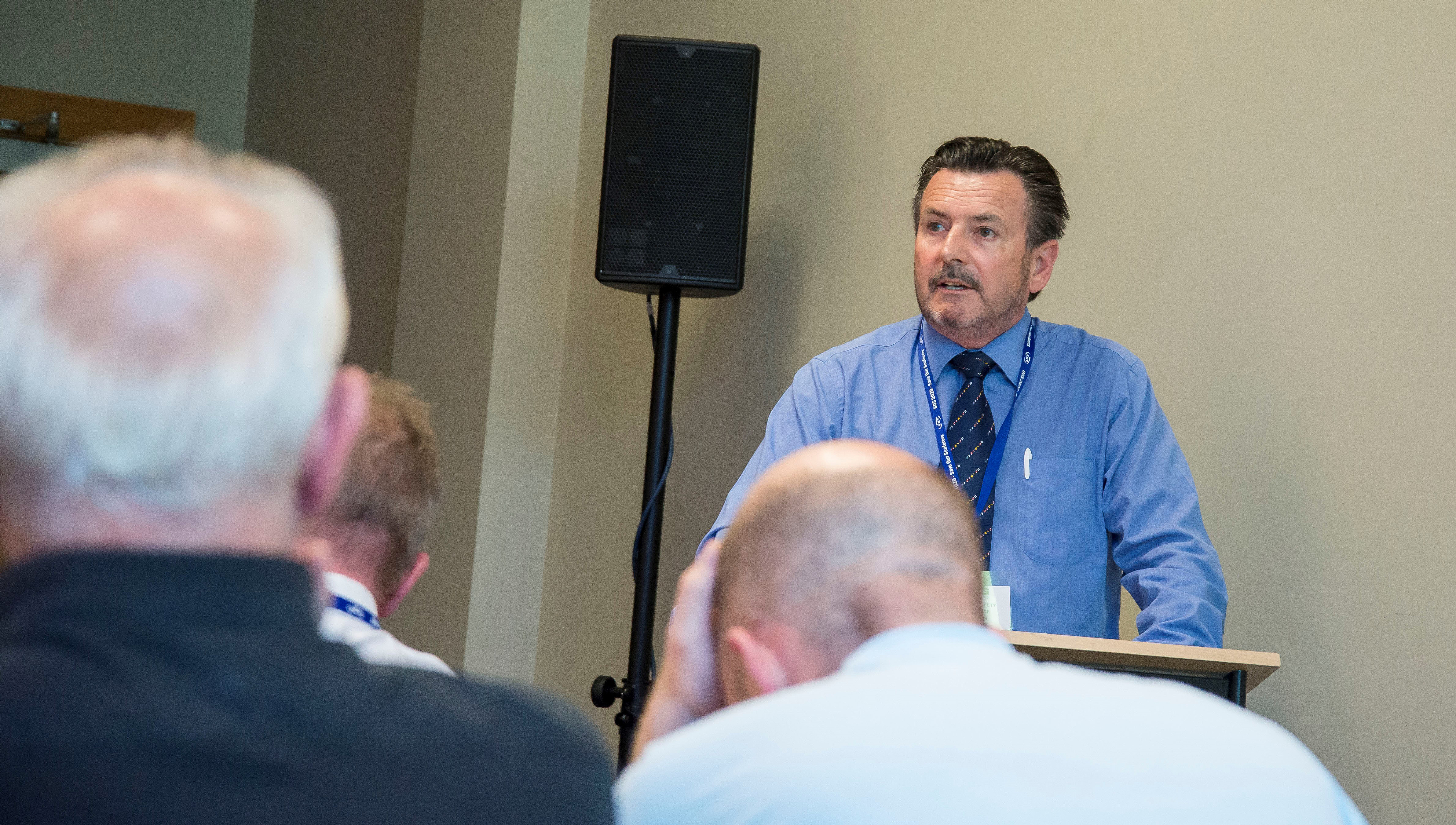 Image:Nautilus was represented at the Piper Alpha anniversary conference by the Union's national organiser Steve Doran.
