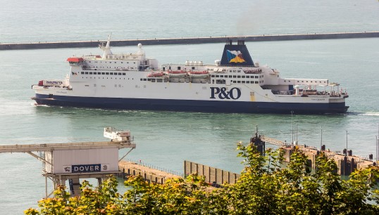 Image:Pride of Burgundy leaving the Port of Dover. Image: Raimond Spekking / Wikimedia Commons