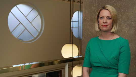 Image:Scotland's minister for transport Jenny Gilruth. Image: Wikimedia Commons/2021