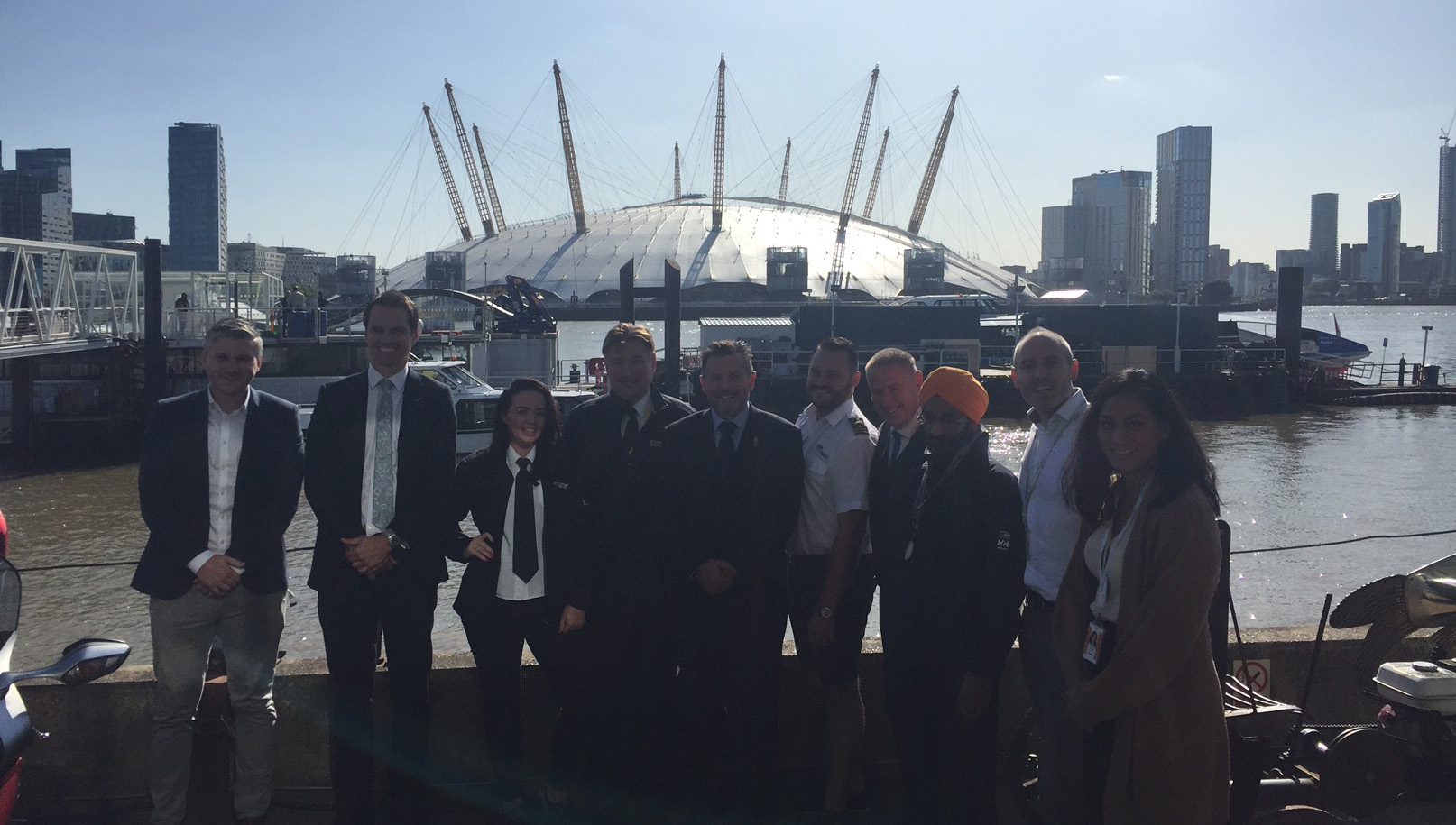 Image:A past meeting of the Nautilus Partnership at Work Committee at Thames Clippers