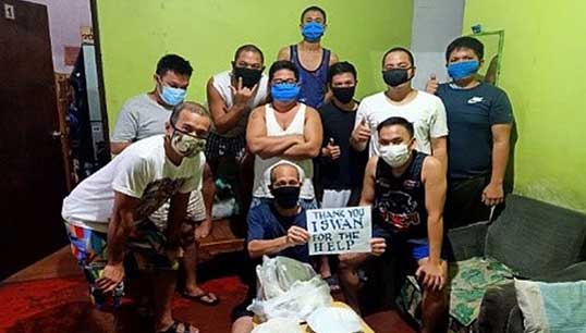 Image:Nautilus ITF inspector Tommy Molloy provides some regular insights into his work with global crews. Image: Nautilus file pic of some of the crew Tommy has helped in the past with seafaring charity ISWAN.