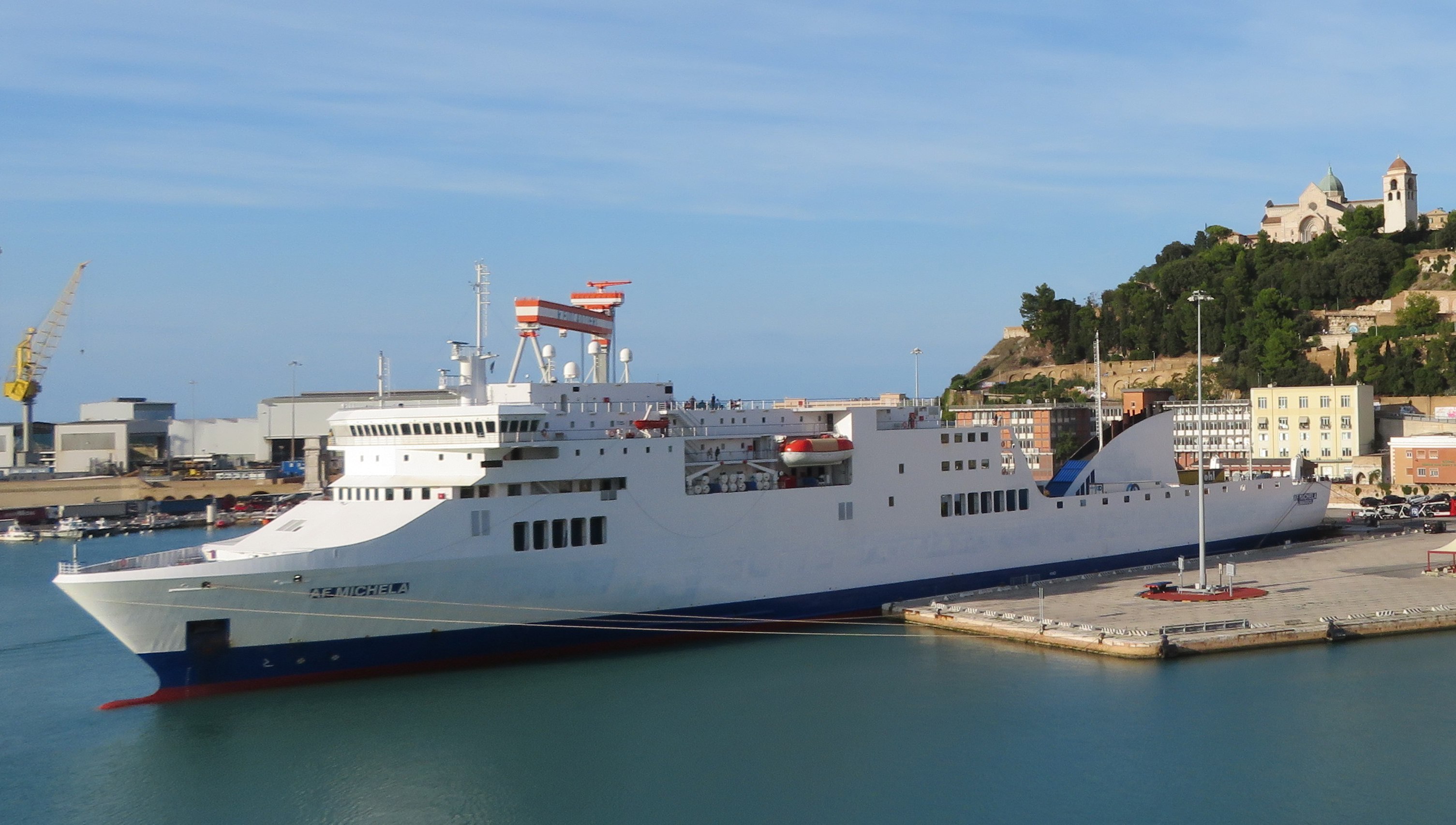 Image:Chartered from Stena RoRo, the AF Michela has been renamed Kerry and is set to replace the Connemara on Brittany Ferries' Ireland to Spain route. Image: Wikimedia Commons