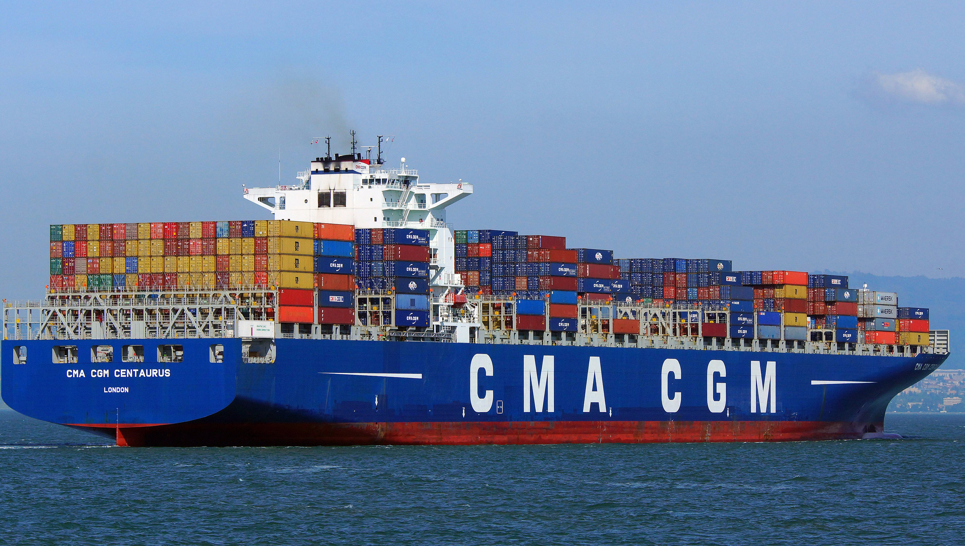 Image:French shipping company CMA CGM bought Australian National Line in 1998. Image: Wikimedia Commons - Patrick Finnegan