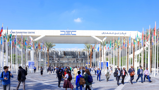 Image:Delegates gathered from 30 November to 12 December in Dubai for global discussions on how to tackle the impacts of the climate crisis, including its impact on workers. Image: Wikimedia Commons