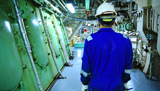 Image:UN agencies launch the Human Rights Due Diligence Tool to protect stranded seafarers. Image: Danny Cornelissen