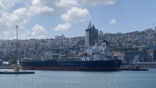 Image:The port of Haifa. Image: Wikimedia Commons