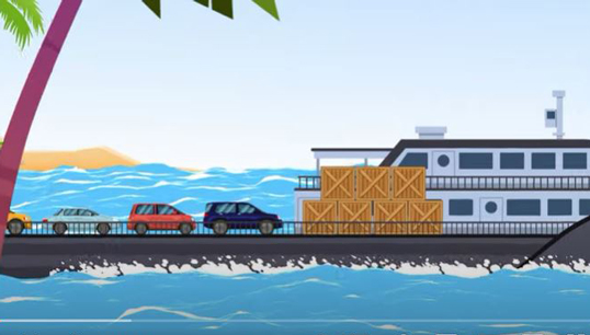 Image:IMO has identified more than 30 causes of domestic ferry accidents. Image: IMO video still