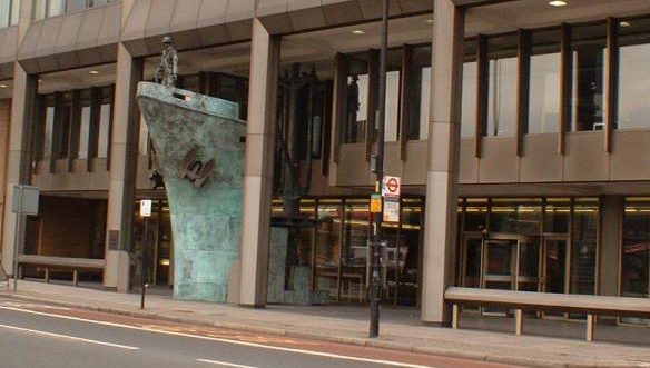 Image:The IMO headquarters in London. Image: WIkimedia Commons