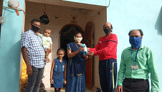 Image:Image:  ITF Seafarers' Trust Covid-19 funded initiatives in India (2020).