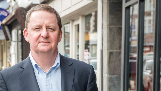 Image:Nautilus general secretary Mark Dickinson. Image: Stefan F Lindberg