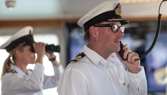 Image:Male seafarers are encouraged to be more than a bystander and show their disapproval or speak out in the face of hostile behaviour towards women working at sea. Image: Getty Images