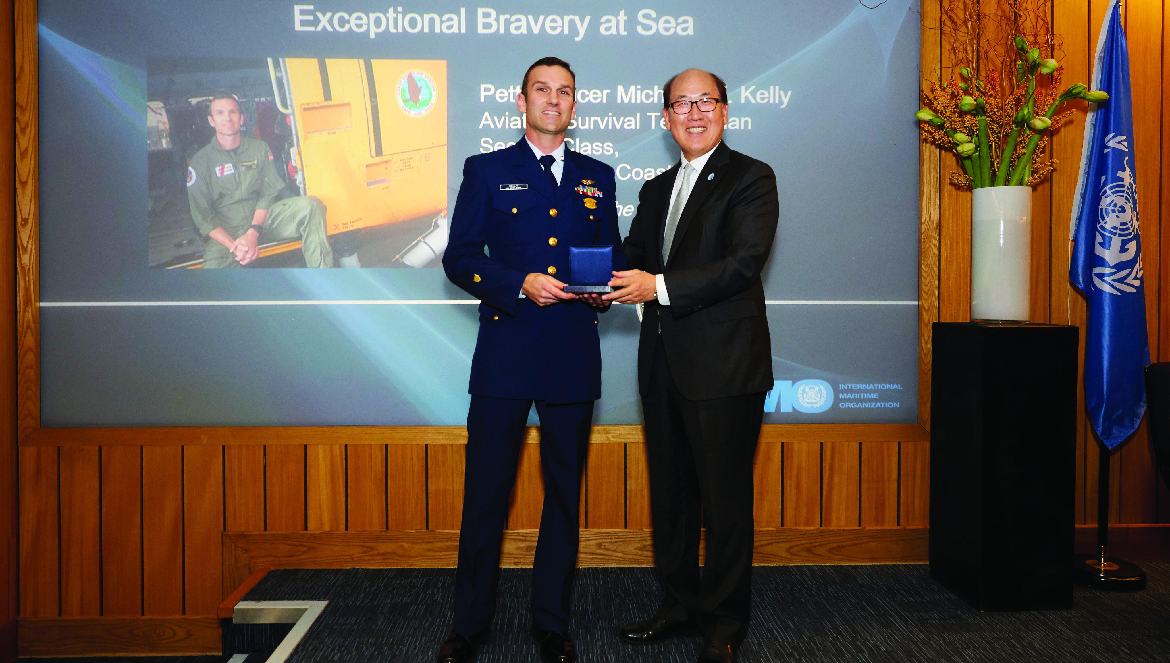 Image:The International Maritime Organization's 2019 Bravery Awards. IMO HQ, London, 25th November 2019. Image: Greg Funnell