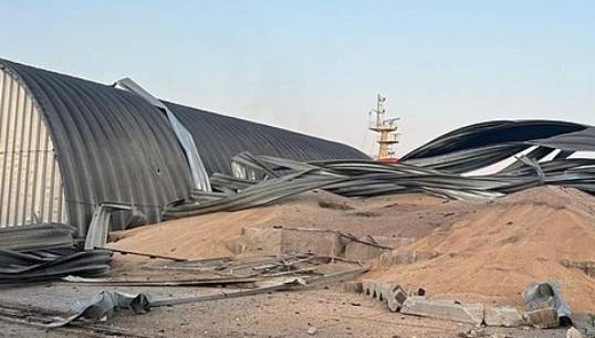Image:Port infrastructure in Odesa region after Russian attack. Image: National Police of Ukraine/Wikimedia Commons