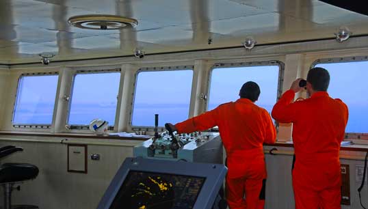 Image:Seafarer sacrifices recognised by the new ILO minimum wage for seafarers. Image : Danny Cornlissen