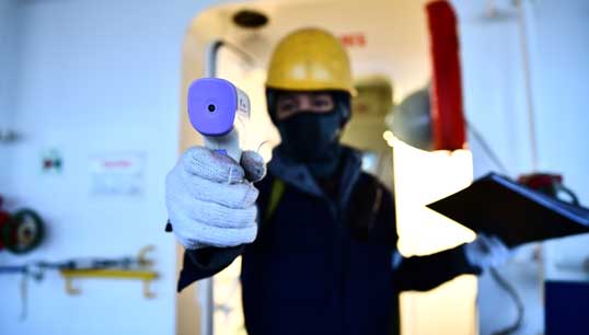 Image:Take part in the Covid-19 impact survey and support campaigning for seafarers as keyworkers. Image: Danny Cornelisen