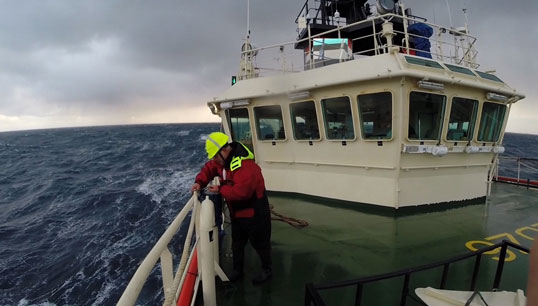 Image:Actions taken by governments that prevent crew changes is the single most pressing maritime operational challenge to the safe and efficient movement of global trade, says the UN. Image: Nautilus Life at Sea photo competition 2019 entry by Graeme Hately.