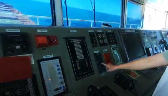 Image:A tanker horn sounds during the first ICS 'Heroes at Sea' shout out for ships in May which also drew attention to the crew change crisis. Image: YouTube