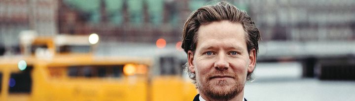 Image:Sune Blinkenberg, general secretary of the Danish maritime officers’ union Lederne Søfart.