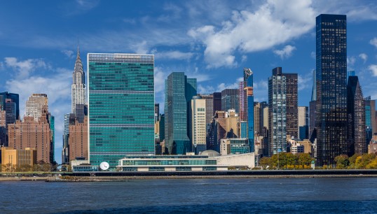 Image:The United Nations headquarters in New York. Image: Oleg Albinsky