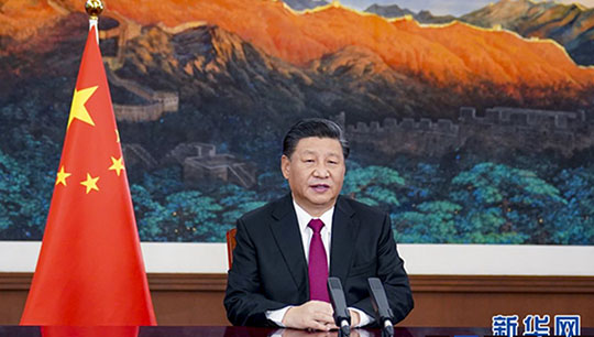 Image:President and China Xi Jinping: Foreign nationals entering the country for work must provide proof of Chinese vaccination. Image:  China Ministry of Foreign Affairs