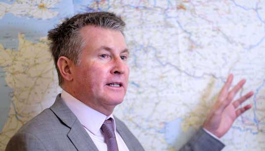 Image:Nautilus director legal services Charles Boyle. Image: Jess Hurd/Nautilus International