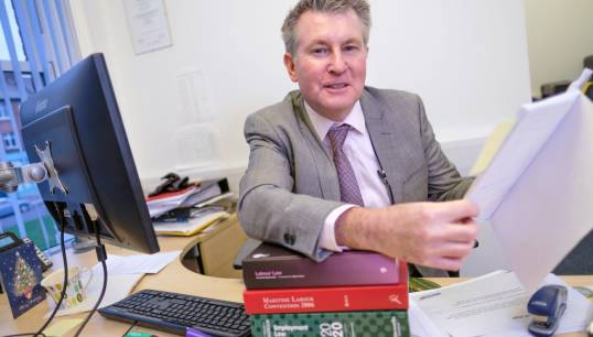 Image:Nautilus director of legal services Charles Boyle.  Image: Jess Hurd